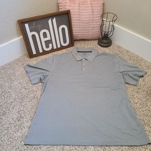 Amazon Essentials Men's Regular-Fit Quick-Dry Golf Polo Shirt, Gray, X-Large